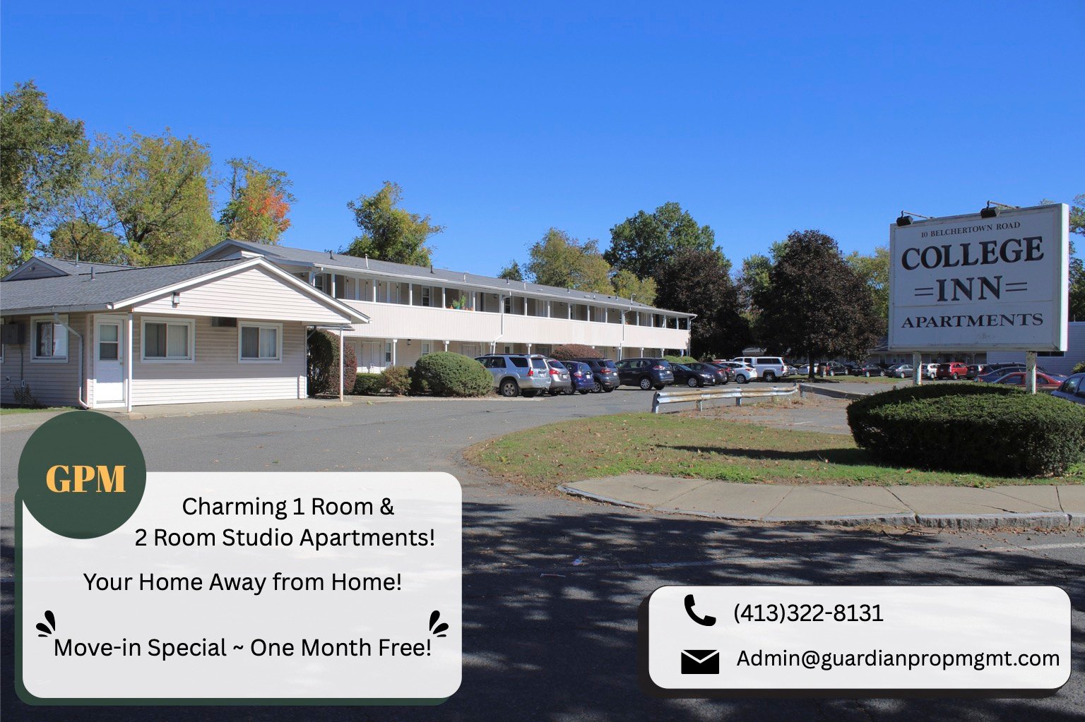Amherst Apartment: 10 Belchertown Road