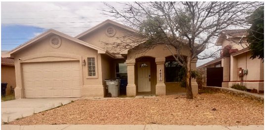El Paso House: 4621 Micahel Torres