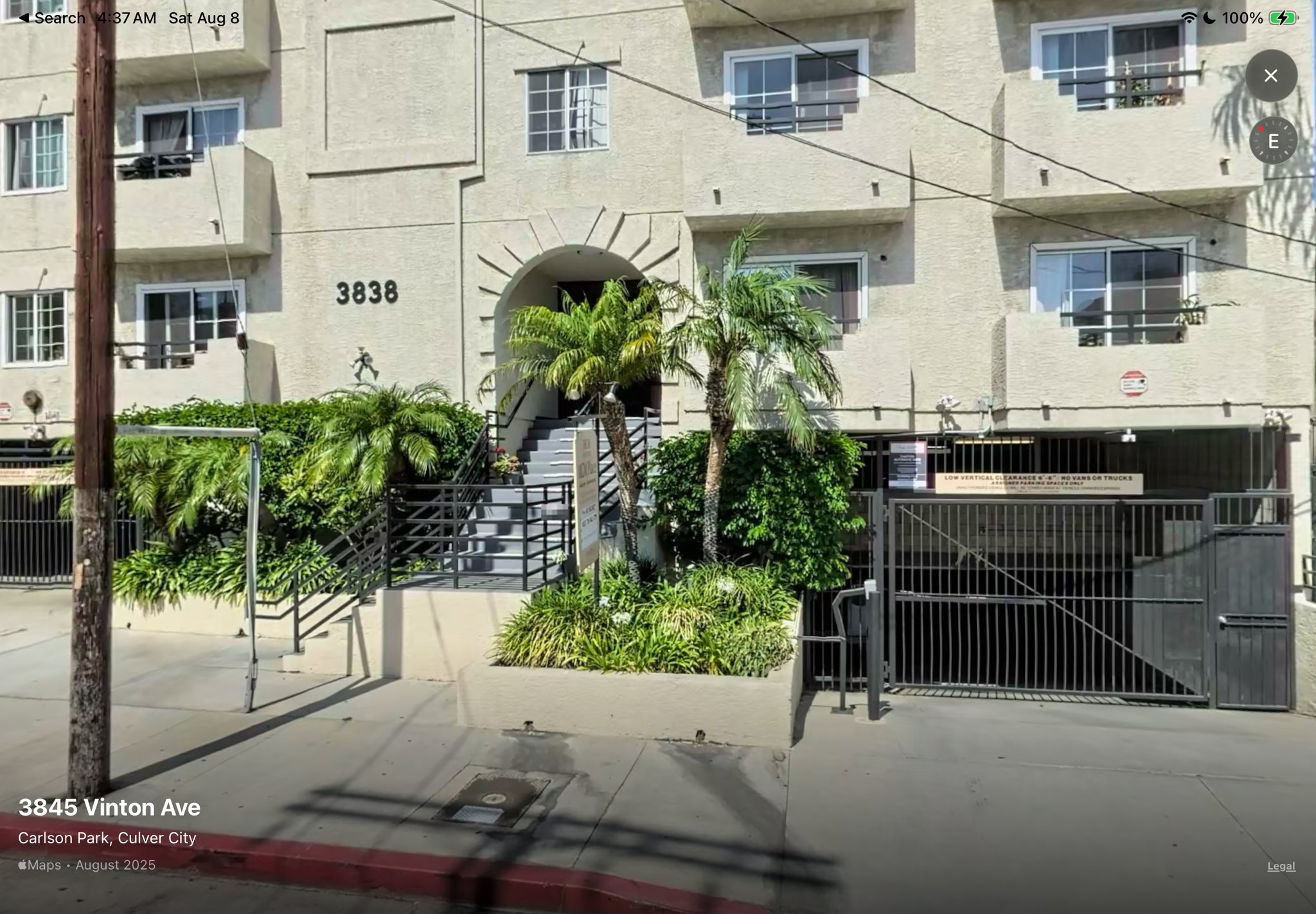 Culvder City Condo: 3838 Vinton