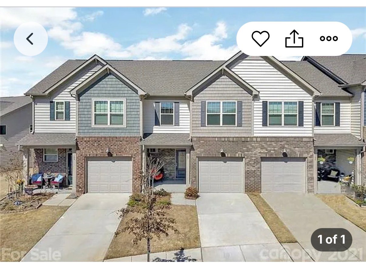 Fort Mill Townhome: 107 Tigris Trl