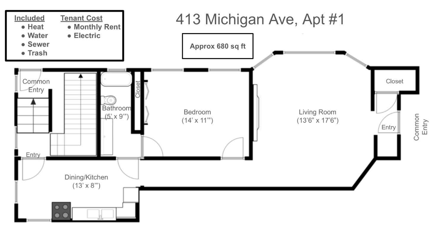 Augusta Multiplex: 413 Michigan Ave