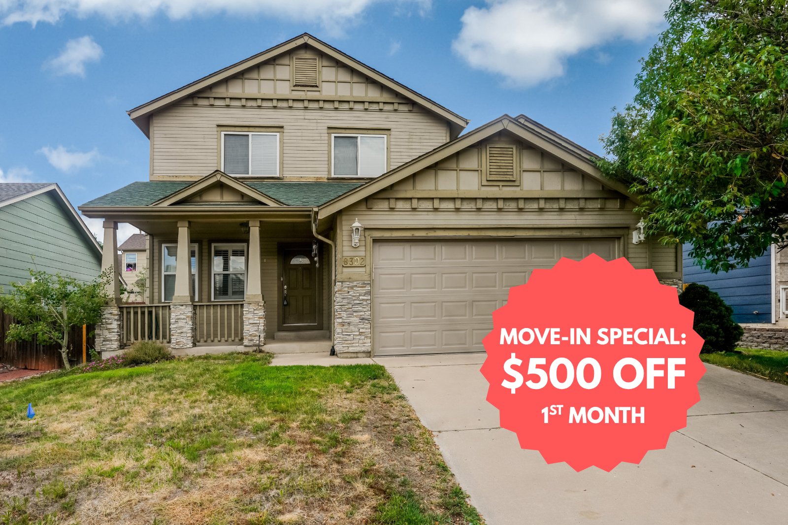 Colorado Springs House: 8302 Cooper River