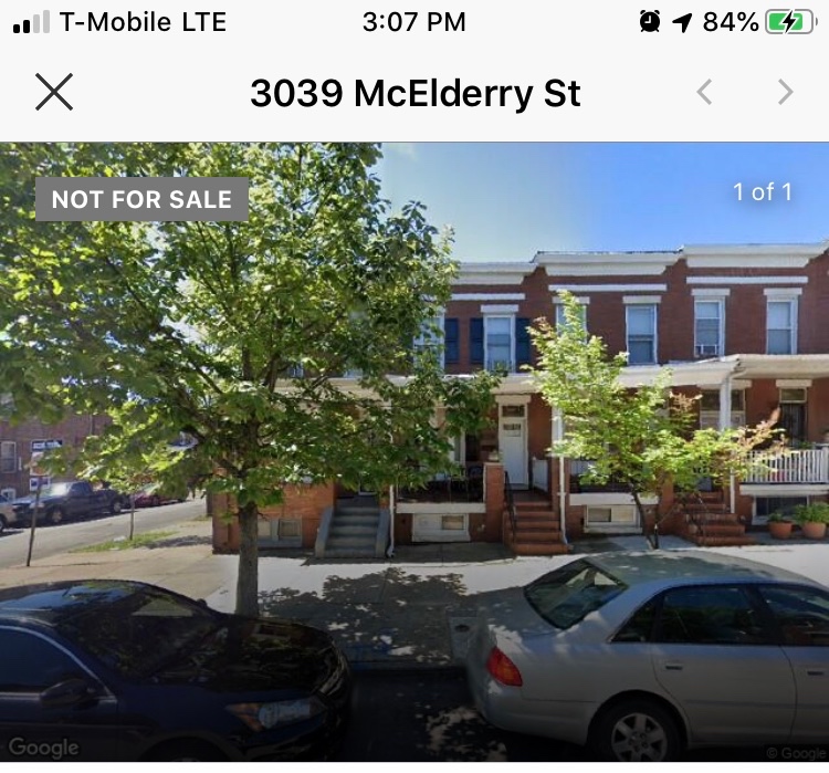 3 Bedroom Townhome – 3039 Mcelderry St, Baltimore, MD