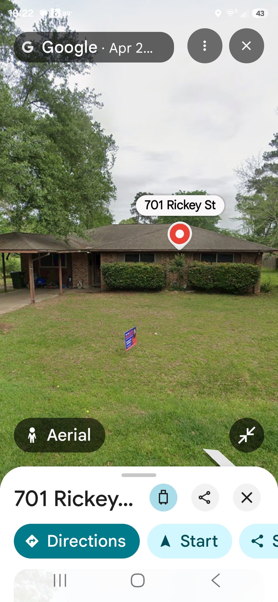 Cleveland House: 701 Rickey St
