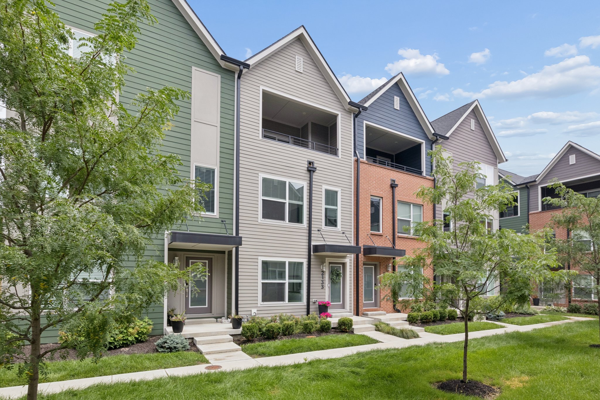 Indianapolis Townhome: 2133 Coretta Way