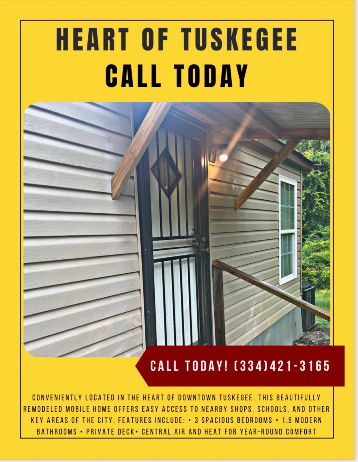 Tuskegee House: 312 S Jericho St