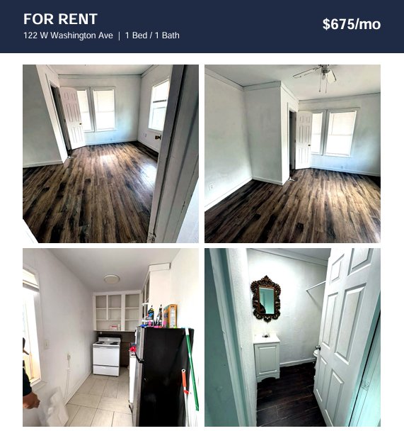 Harlingen Apartment: 122 W Washington Ave
