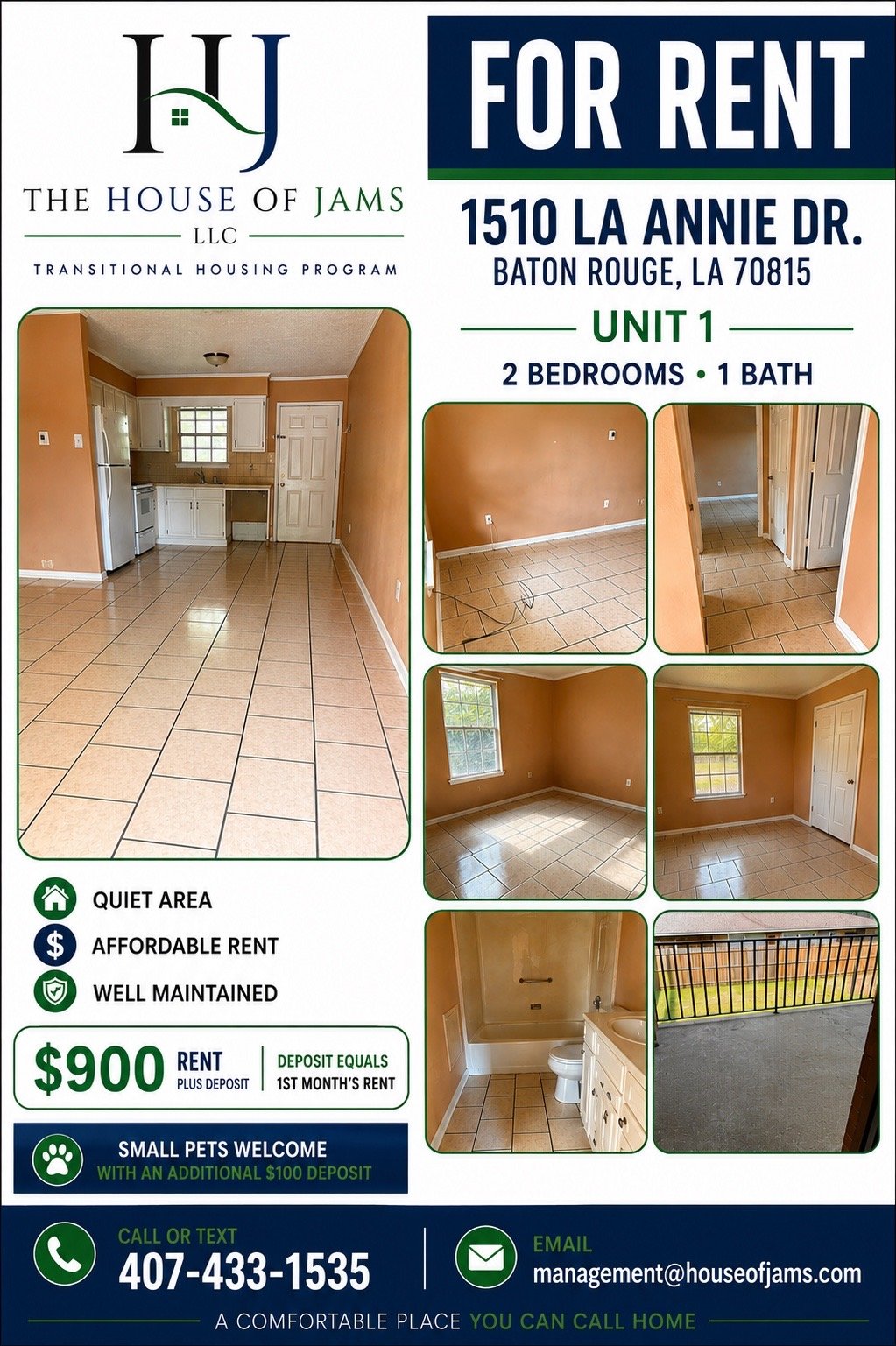 Baton Rouge Multiplex: 1510 La Annie Dr unit 1