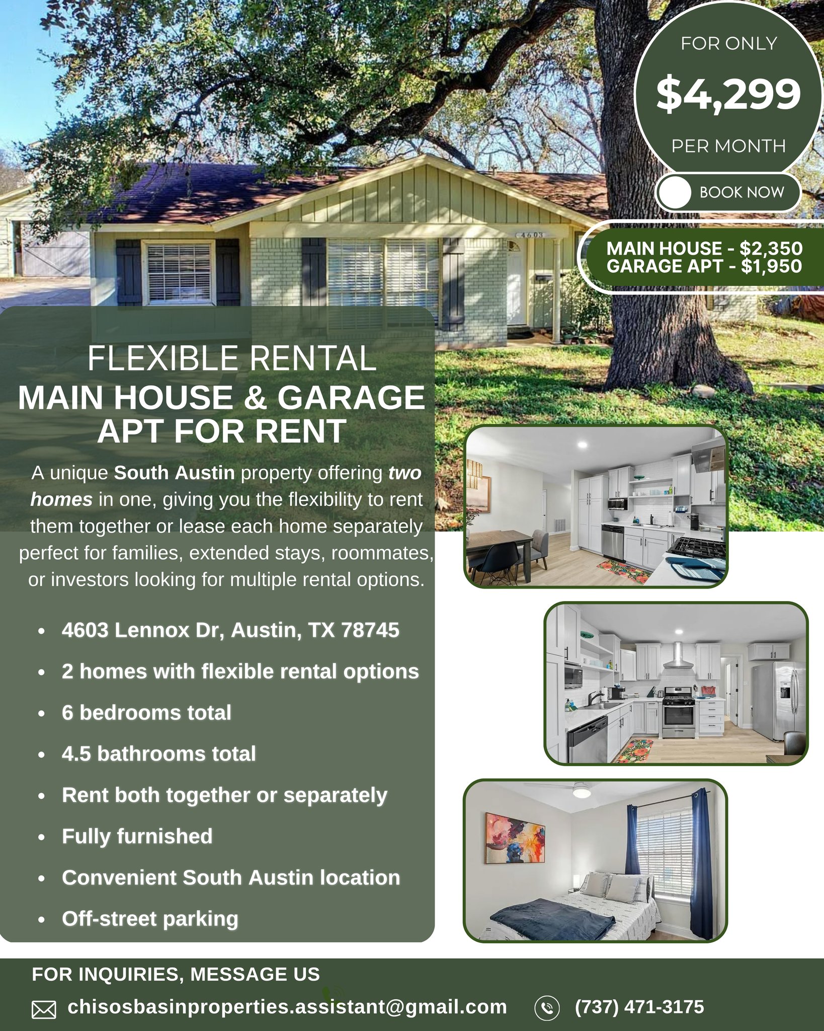 Austin House: 4603 Lennox Dr