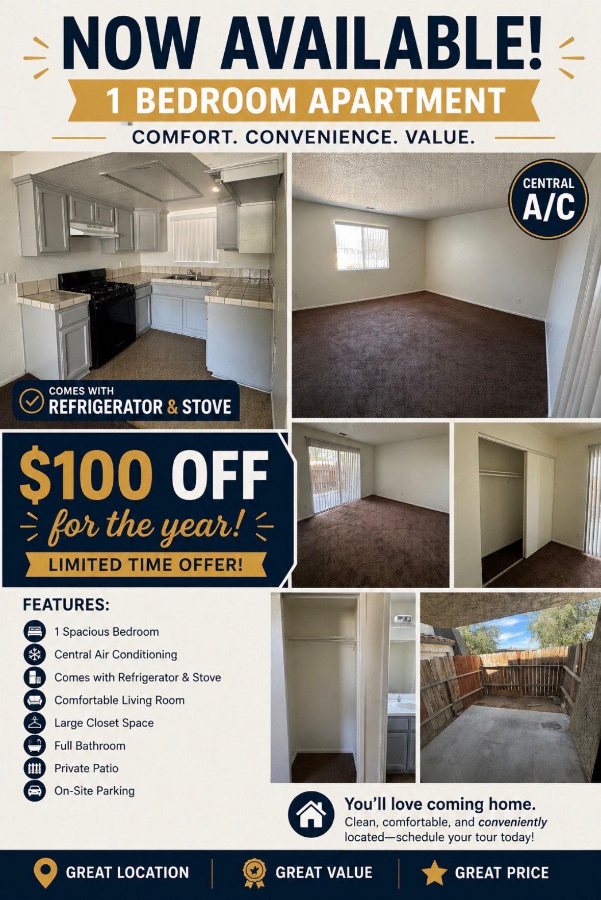 Adelanto Apartment: 11951 CHAMBERLAINE WAY