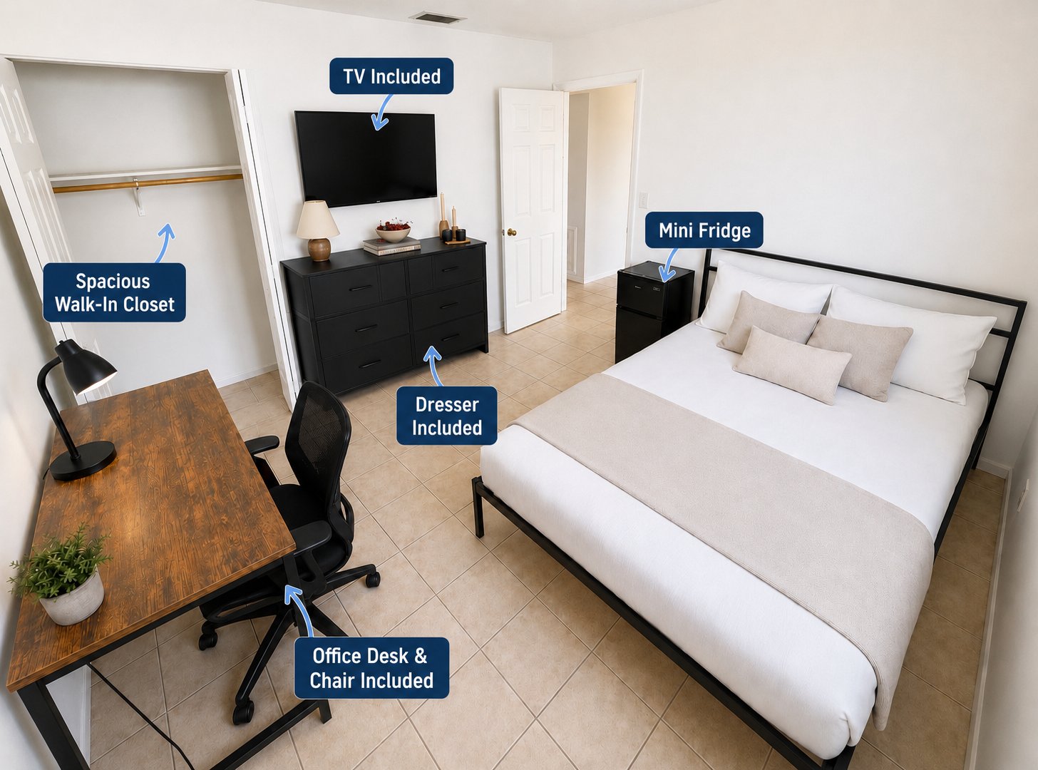 Bradenton Single Room: 3257 51st Ave Dr. W.