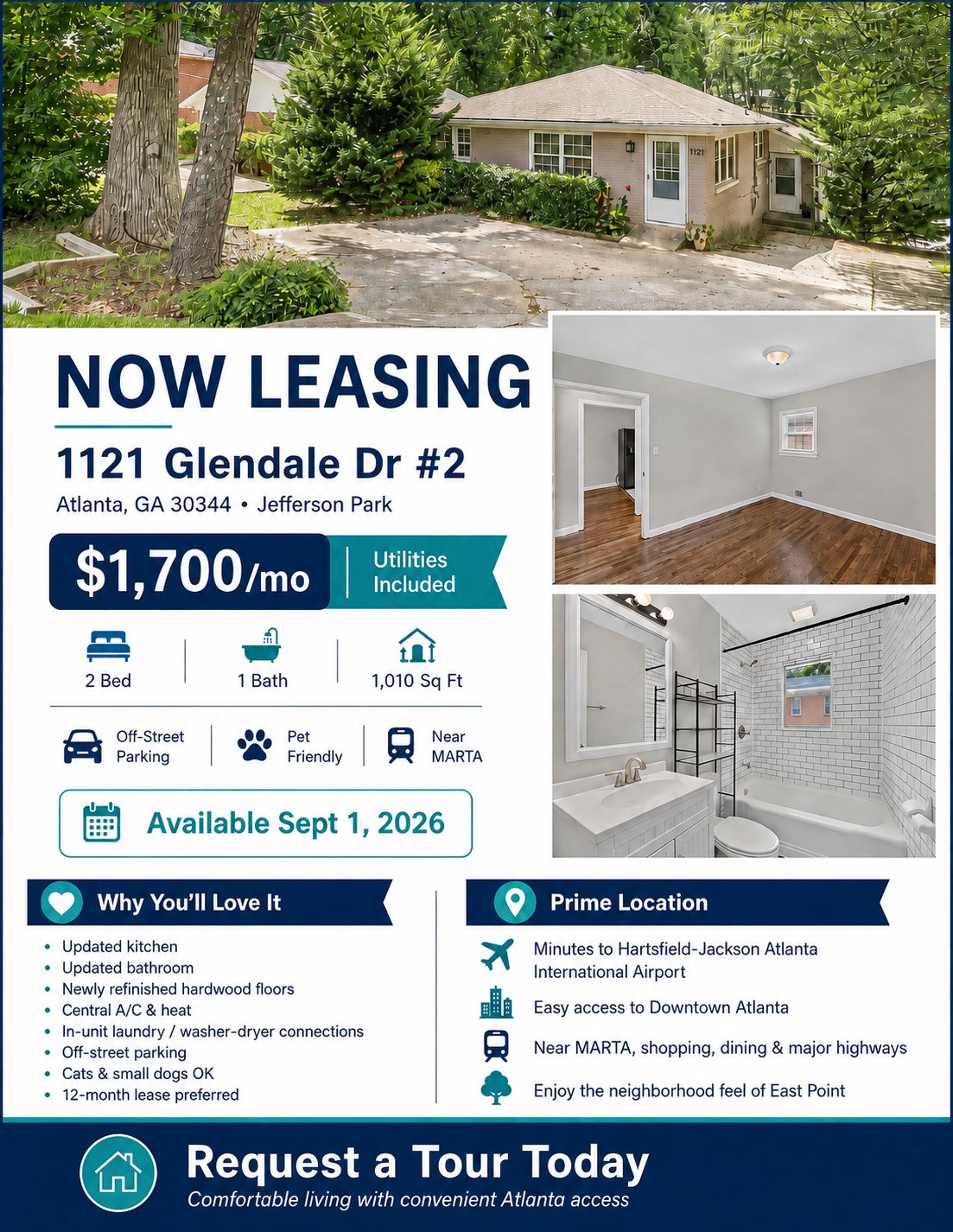 Atlanta Multiplex: 1121 Glendale Drive