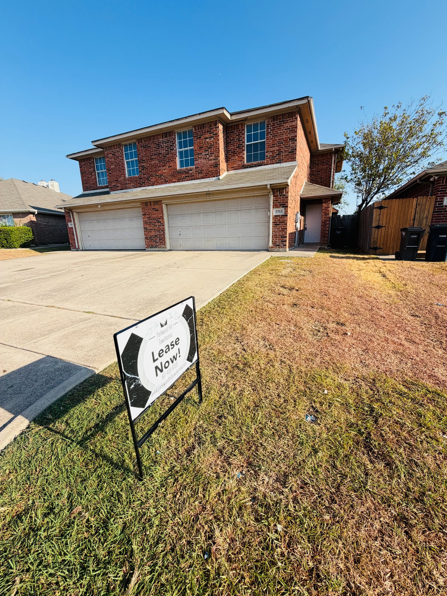 Fort Worth Townhome: 5713 Swords Drive
