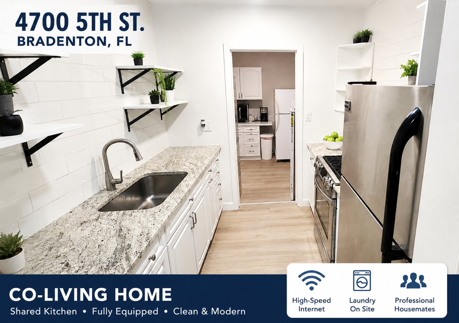 Bradenton Single Room: 4700 5th st. west