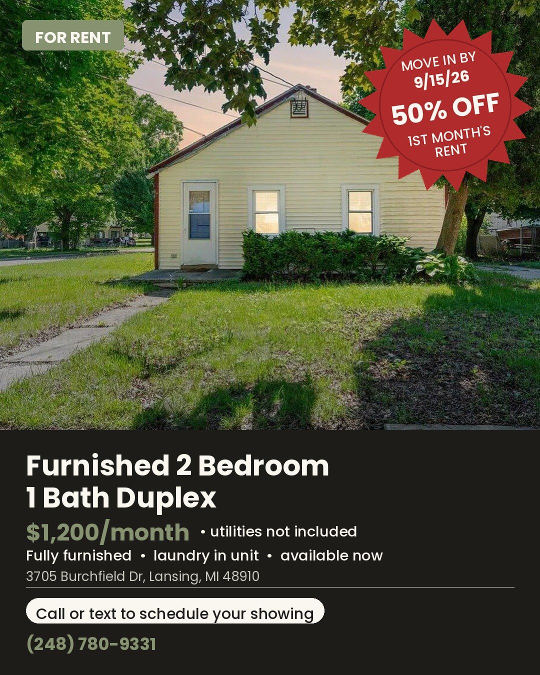 Lansing Multiplex: 3705 Burchfield Dr