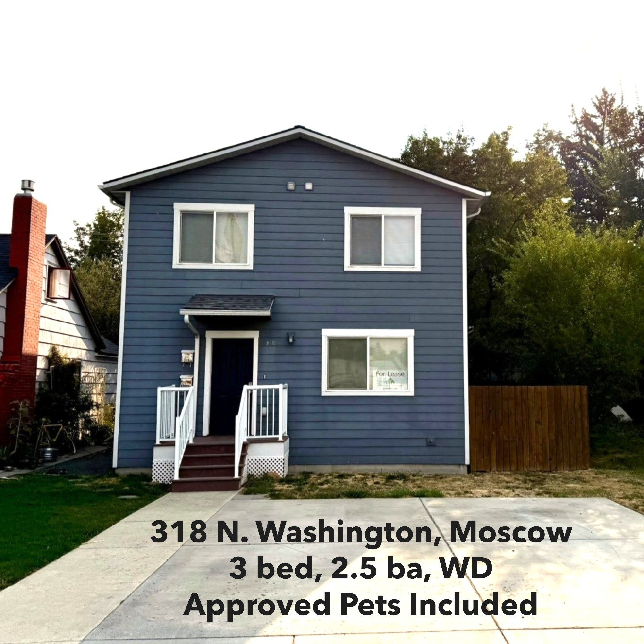 Moscow Townhome: 318 N Washington St