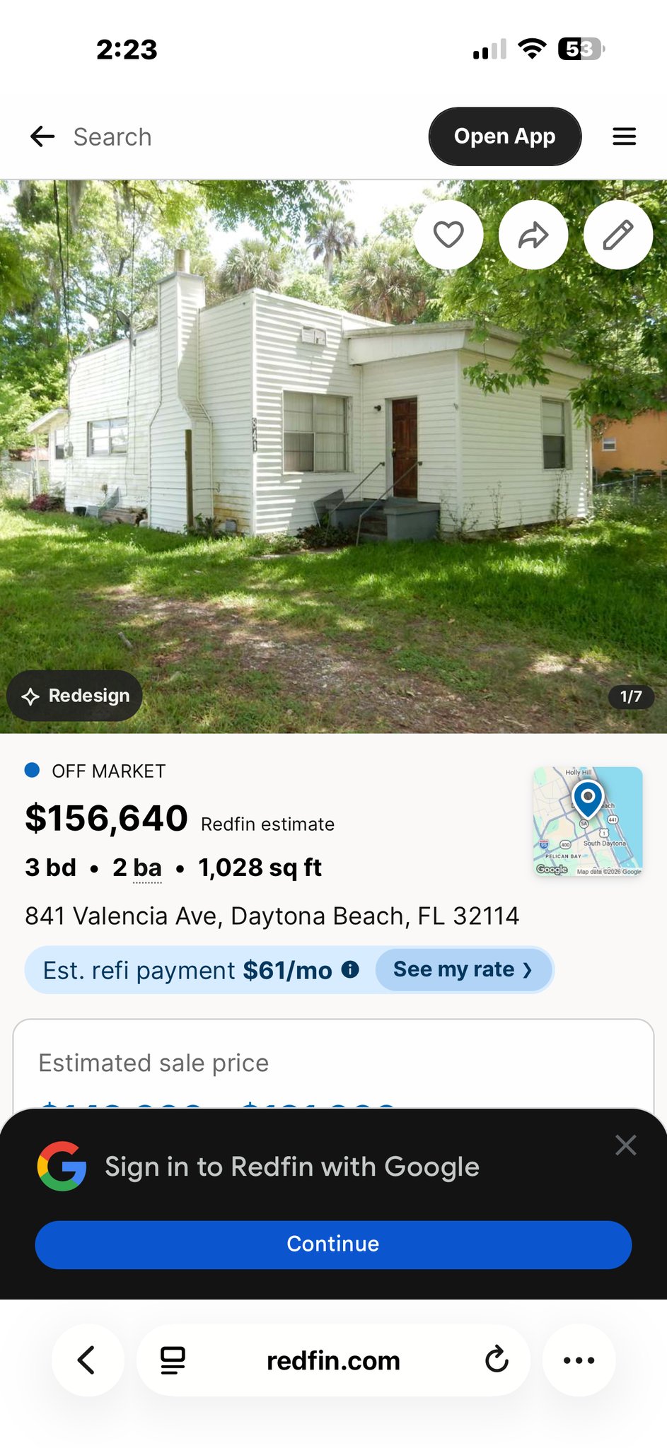 Daytona Beach House: 841 Valencia Ave