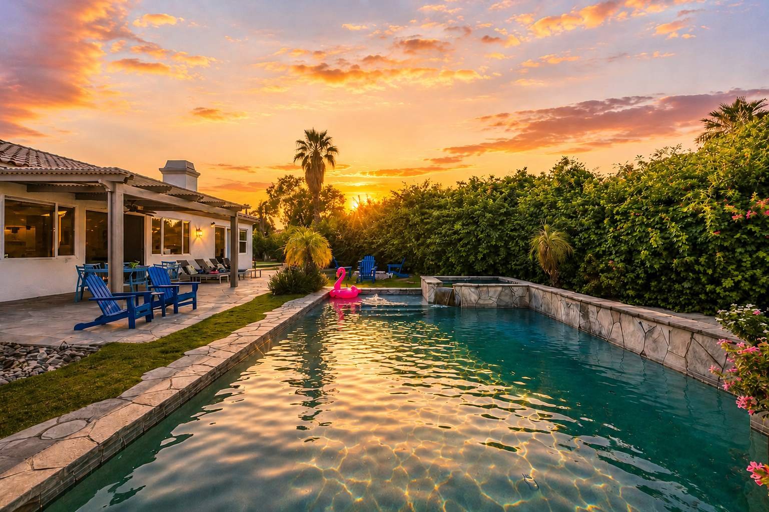 La Quinta House: 44260 Vía Coronado
