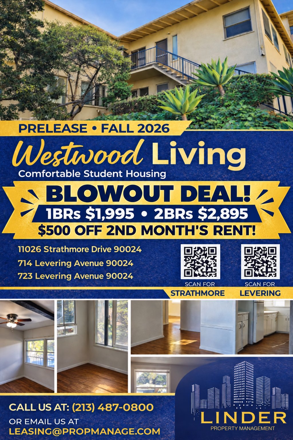 Los Angeles Apartment: 11030 Strathmore