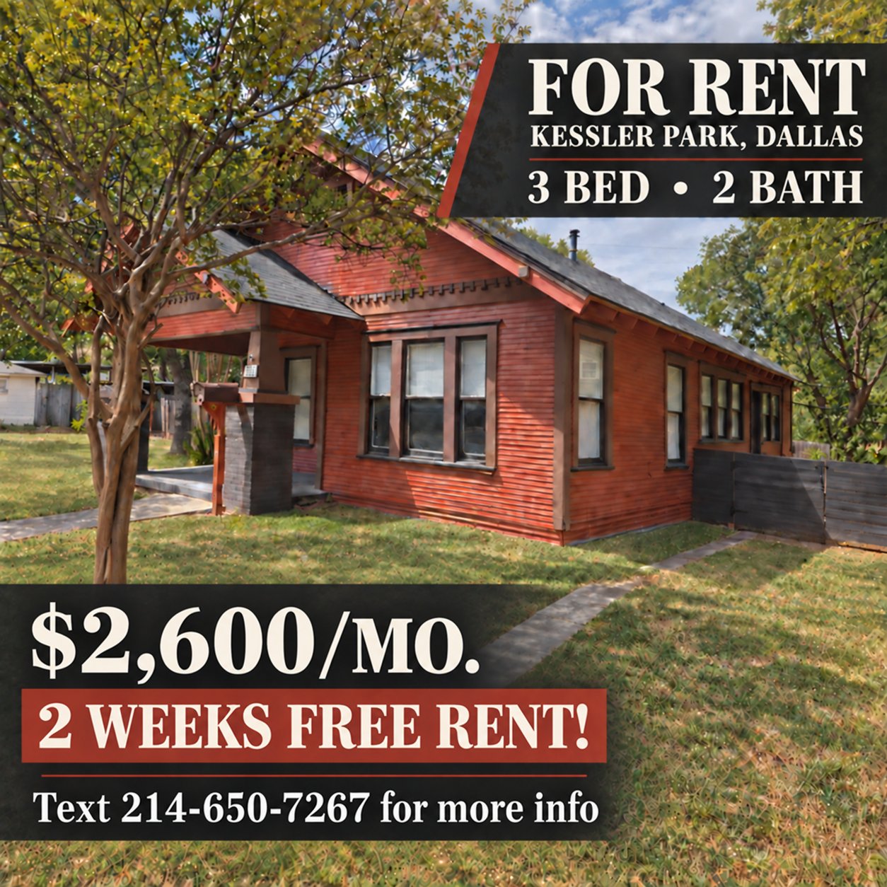 Dallas House: 917 N Windomere Ave