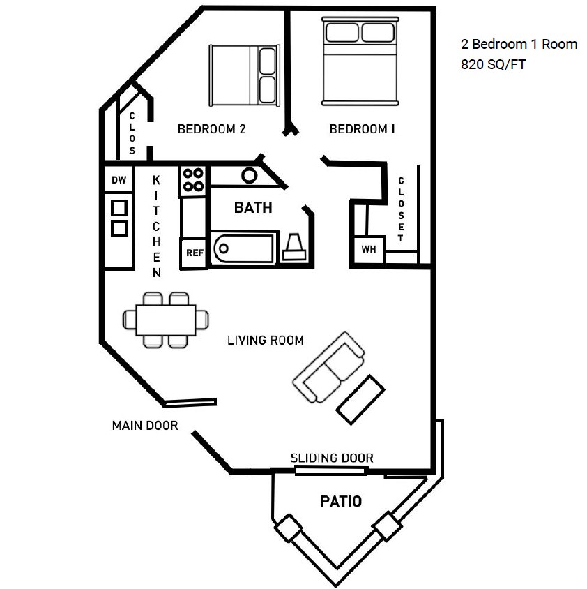 Garland Apartment: 3536 West Buckingham Road