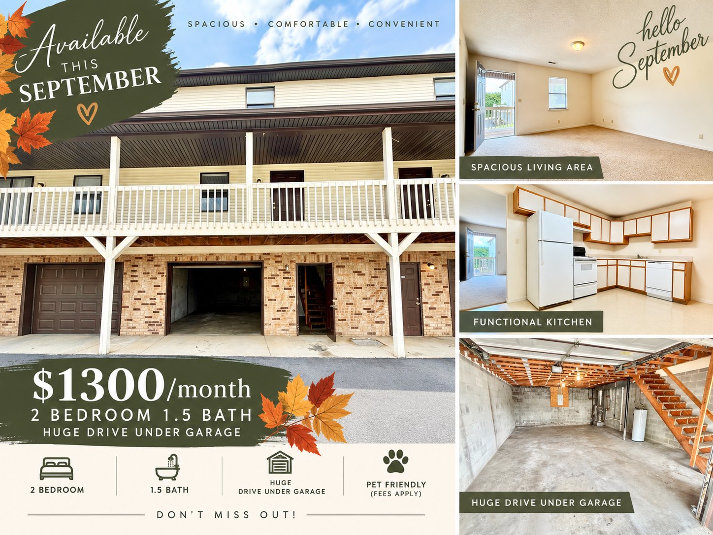 Gray Townhome: 338 Old Gray Station Rd.