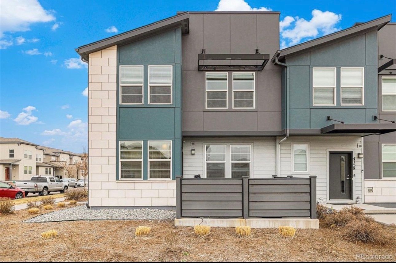 Denver Townhome: 4758 Kittredge St