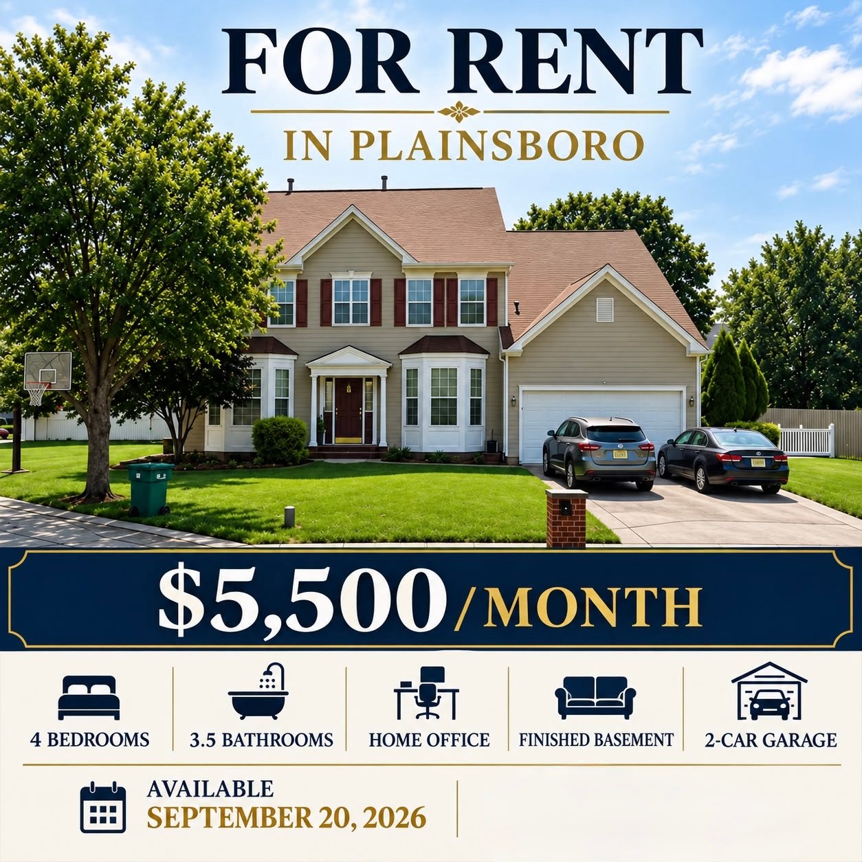 Plainsboro House: 7 Daisy Ct.