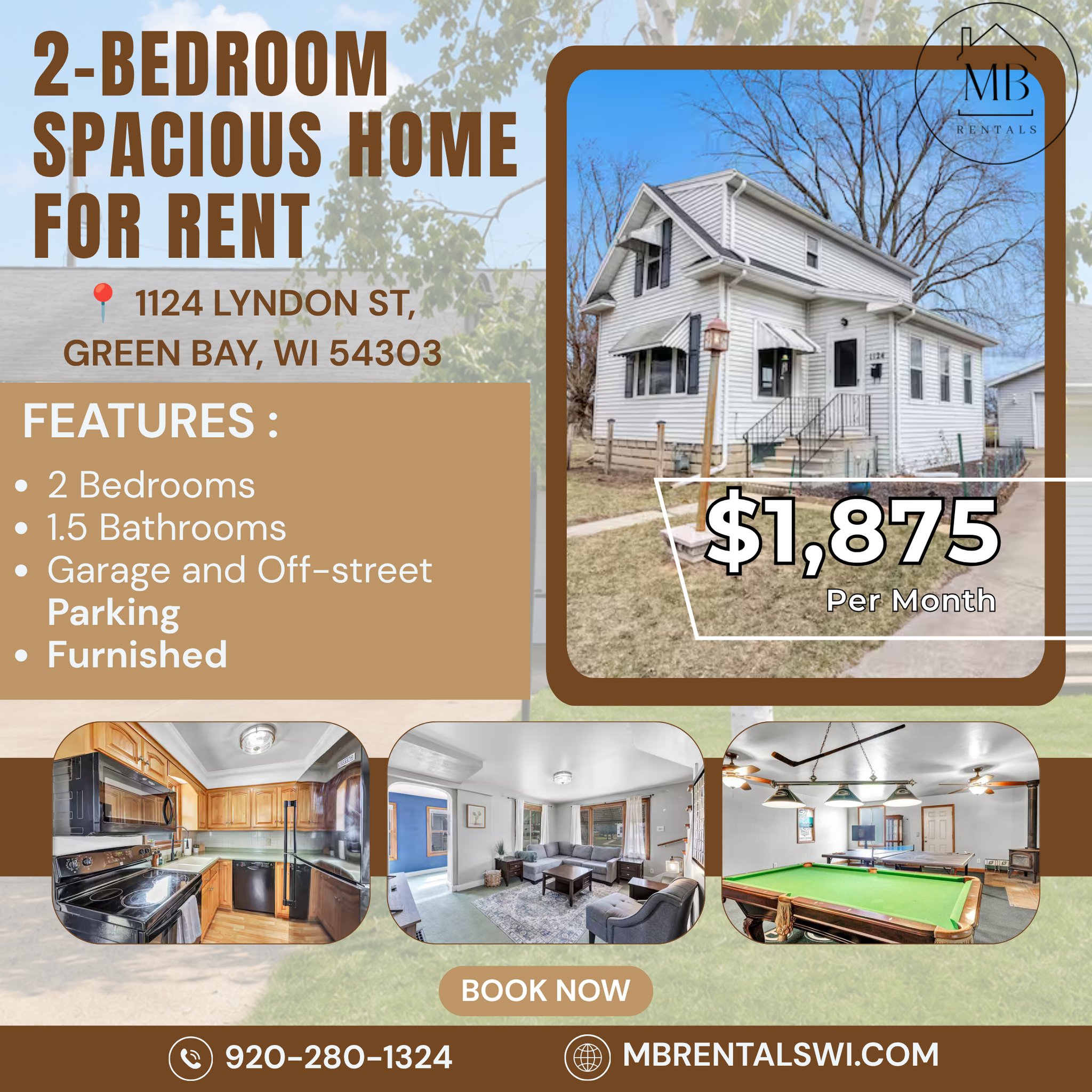 Green Bay House: 1124 Lyndon Street