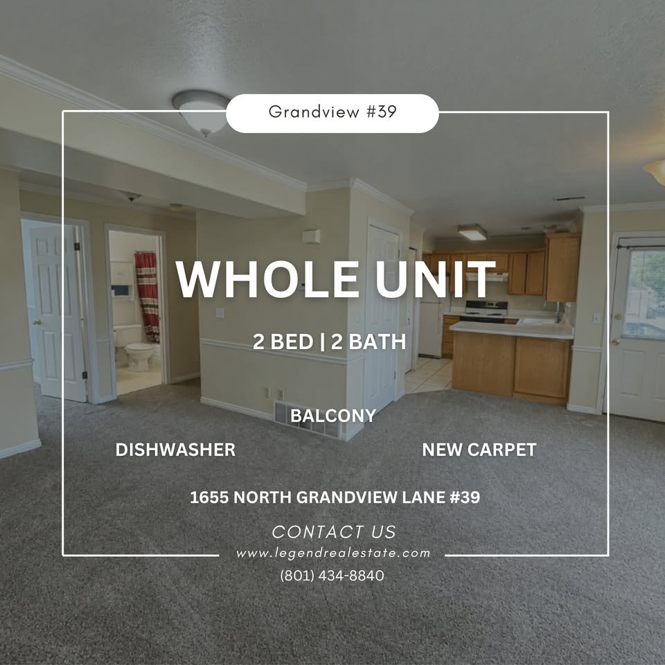 Provo Condo: 1655 North Grandview Lane