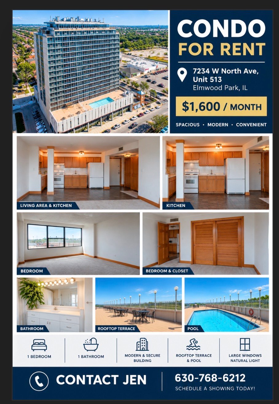Elmwood Park Condo: 7234 W North Ave