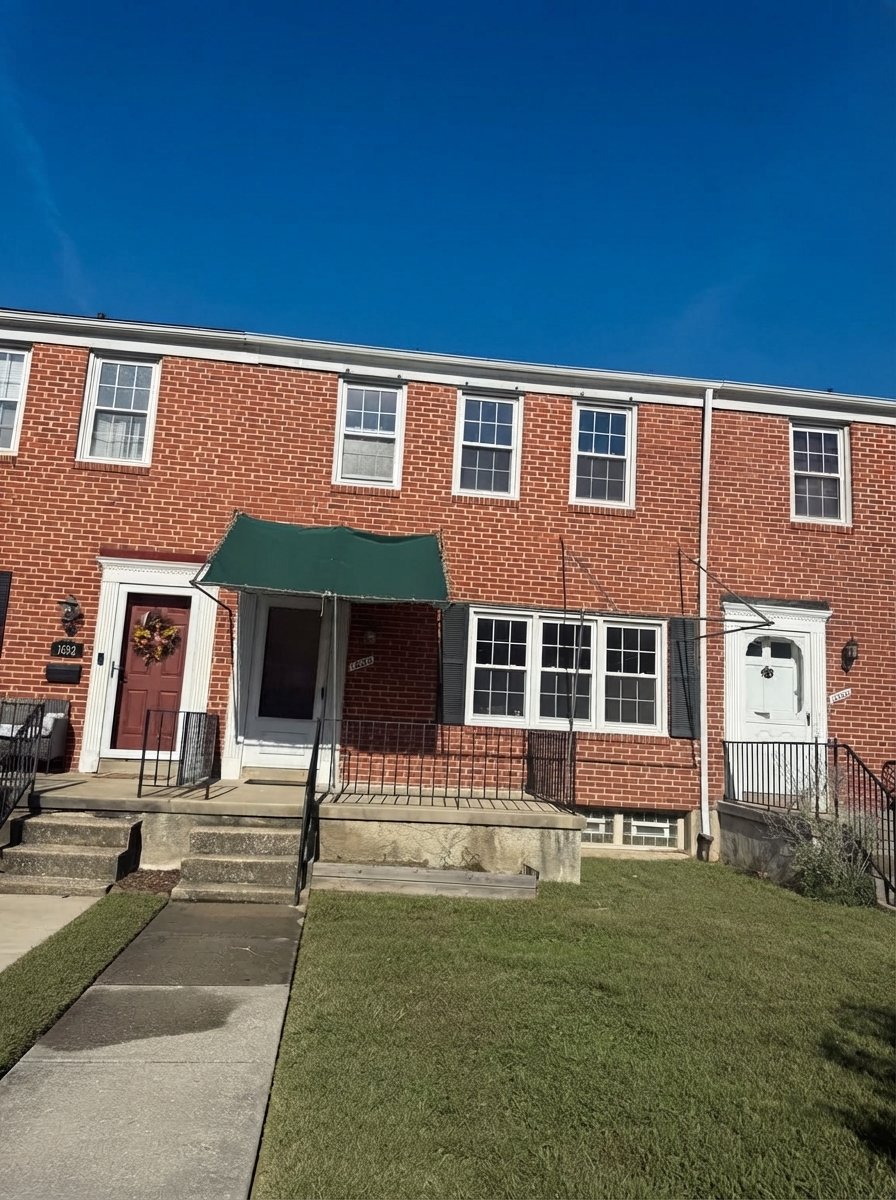 Towson Townhome: 1626 Feldbrook Rd