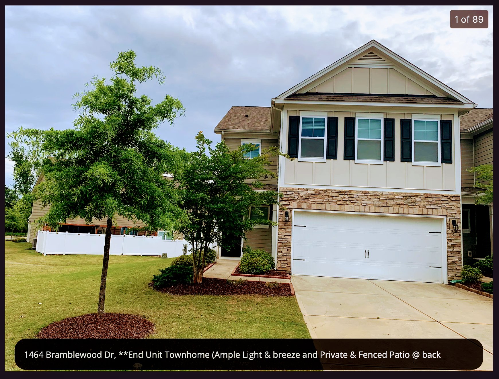 Fortmill Townhome: 1464 Bramblewood Dr