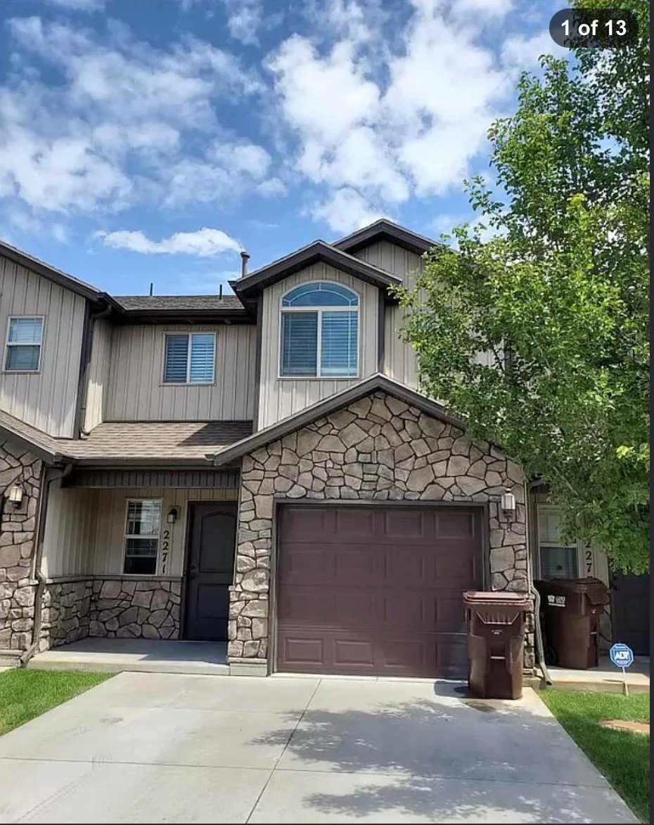 Ogden Townhome: 2271 S Knights Way