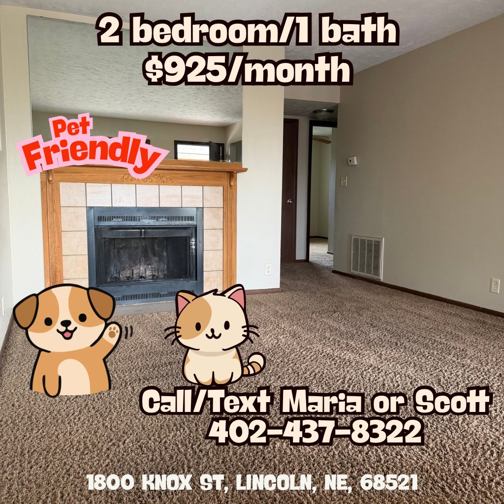 Lincoln Apartment: 1842 Knox