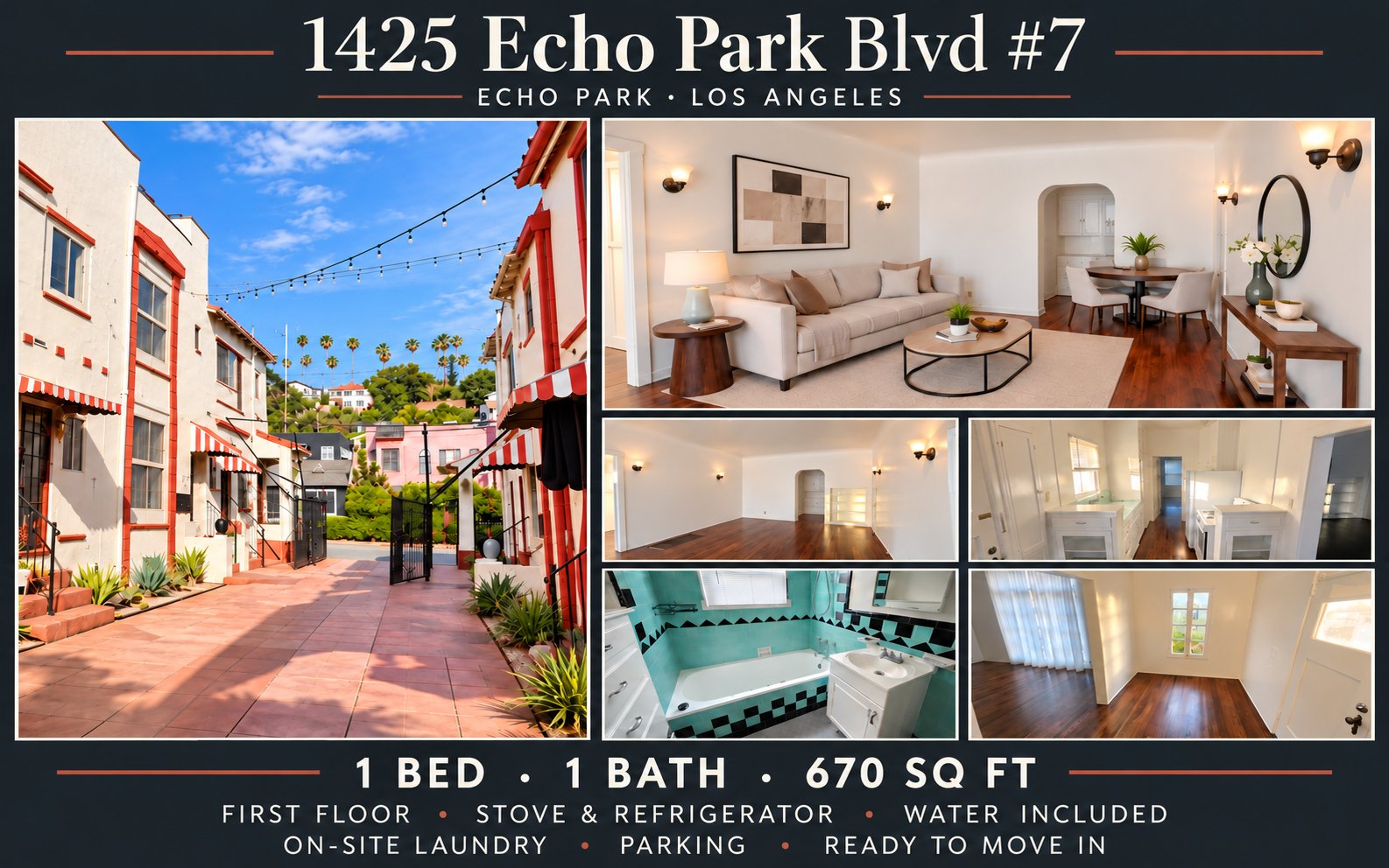 Los Angeles Apartment: 1425 Echo Park Ave