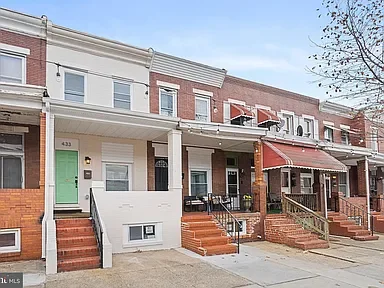 1 Bedroom Townhome – 433 N Robinson St, Baltimore, MD